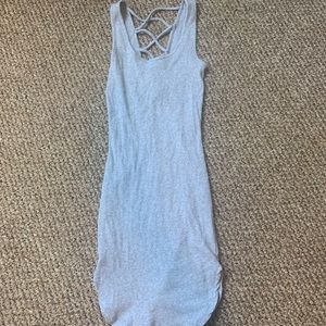 Gray T-shirt Tank top Dress 👗
